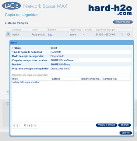 Ampliar Foto NAS LaCie Network Space MAX Ampliar Foto NAS LaCie Network Space MAX