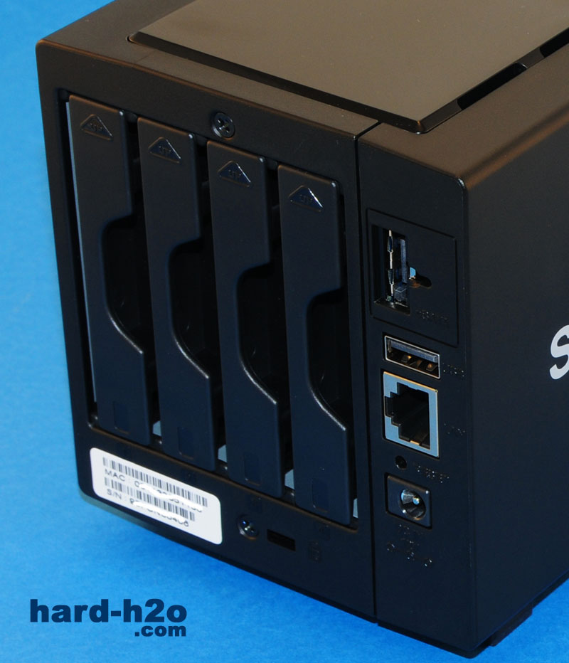 Boîtier NAS à 4 baies Synology DiskStation DS419slim - GRAZEINA