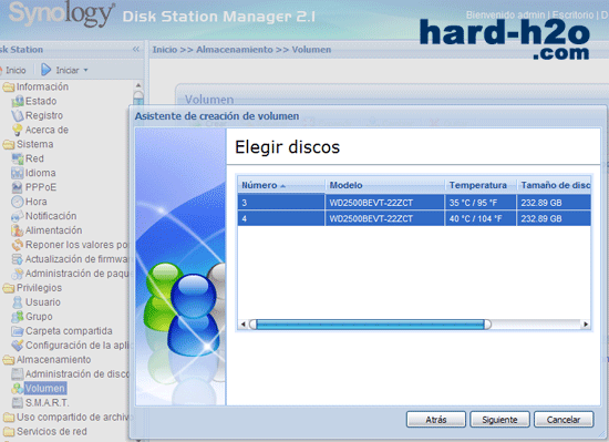 Ampliar Foto Servidor NAS Synology Disk Station DS409slim