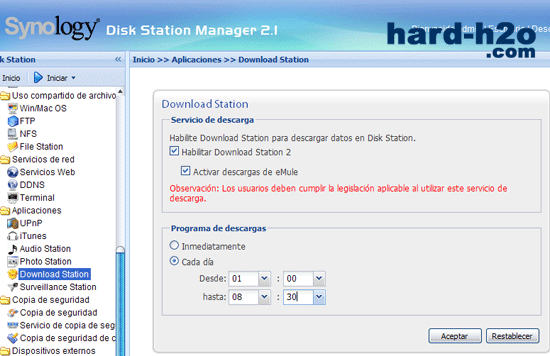 Ampliar Foto Servidor NAS Synology Disk Station DS409slim Ampliar Foto Servidor NAS Synology Disk Station DS409slim