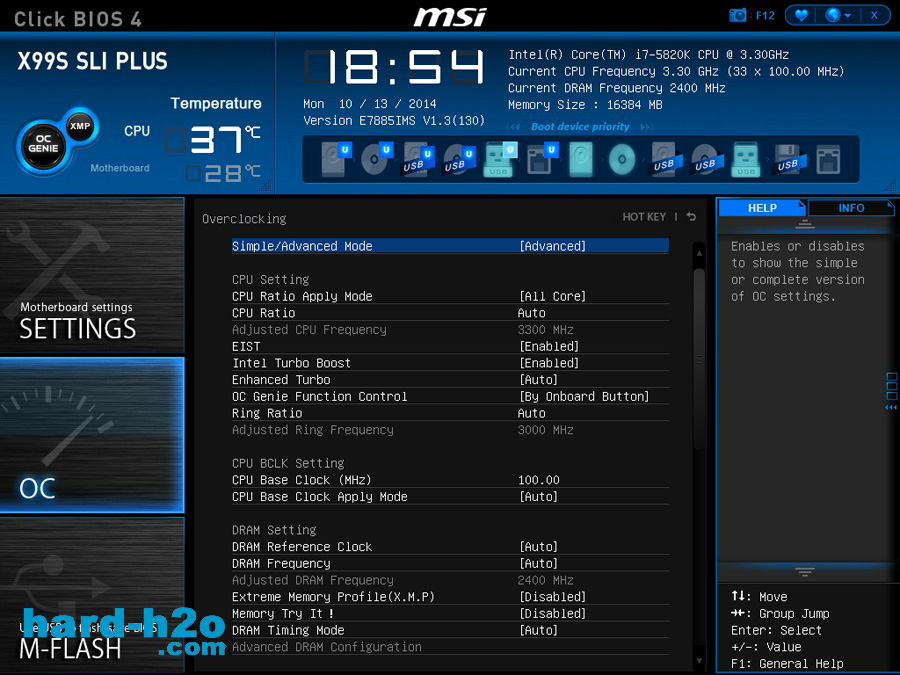 Ampliar foto MSI X99S SLI PLUS