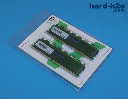 Ampliar Foto Memoria RAM DDR2 Mushkin 2x1GB PC5300 EM2