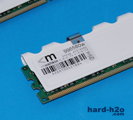 Ampliar Foto Memoria RAM DDR2 Mushkin 2x2GB XP2-6400