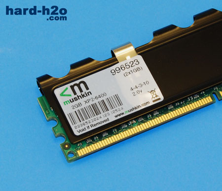Ampliar Foto Memoria RAM DDR2 Mushkin 2x1GB XP2-6400