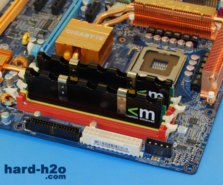 Ampliar Foto Memoria RAM DDR2 Mushkin 2x1GB XP2-6400