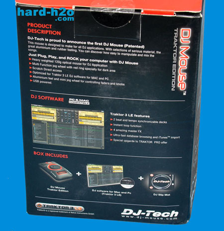 Ampliar Foto Ratón DJ-Tech DJ Mouse Traktor Edition