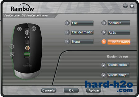 Ampliar Foto Ratón Rainbow Fit-U Wireless Master Ampliar Foto Ratón Rainbow Fit-U Wireless Master