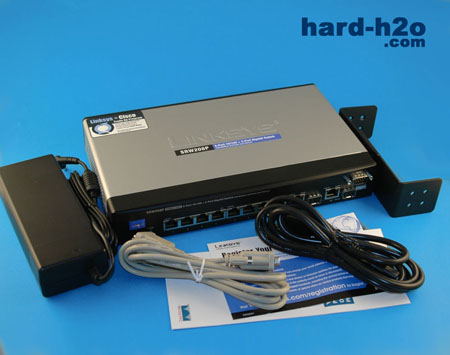 Ampliar Foto Switch Linksys 8 puertos srw208p