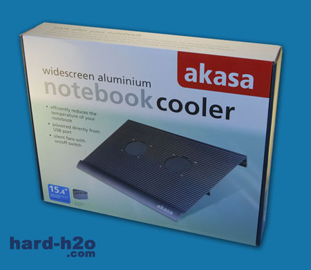 Ampliar Foto Disipador portátil Akasa Notebook Cooler