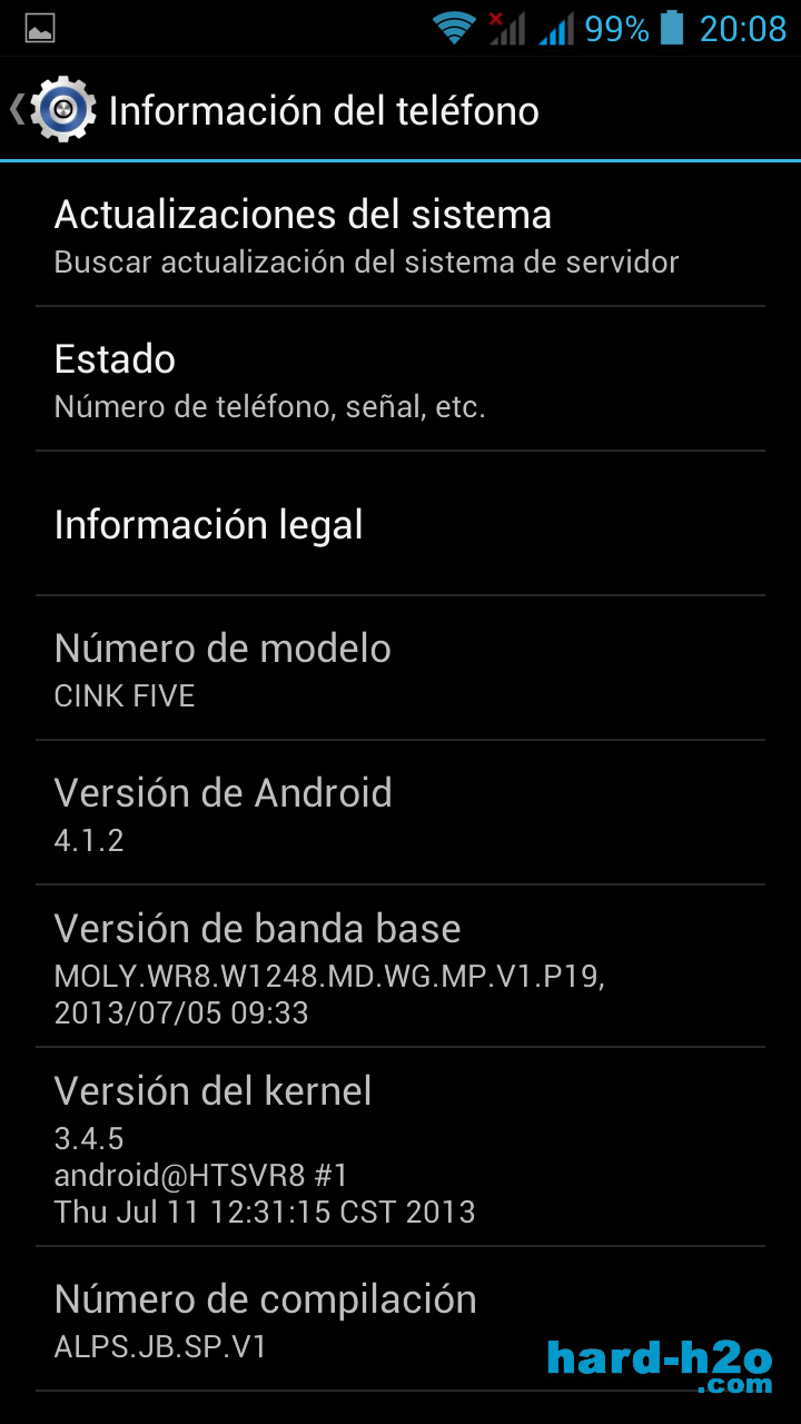 Ampliar foto Wiko Cink Five