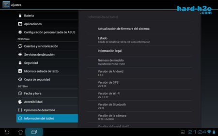 Ampliar Foto Tablet Asus Transformer Prime TF201
