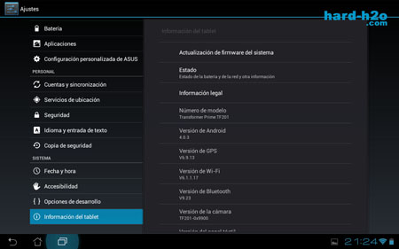 Ampliar Foto Tablet Asus Transformer Prime TF201