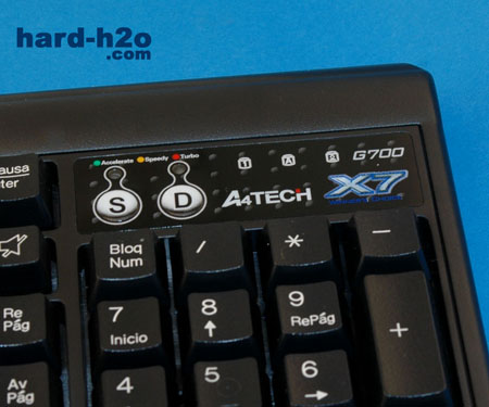 Ampliar Foto Teclado A4Tech X7 G700