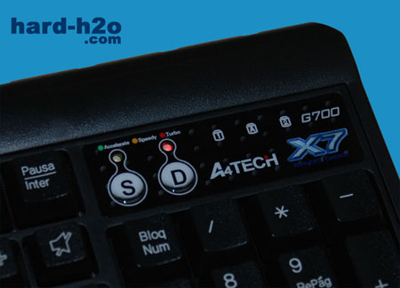 Ampliar Foto Teclado A4Tech X7 G700