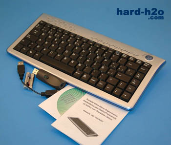 Ampliar foto Teclado con Trackball Globlink GKM-700