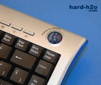 Ampliar foto Teclado con Trackball Globlink GKM-700