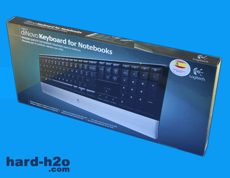 Ampliar Foto Teclado Logitech DiNovo for Notebooks