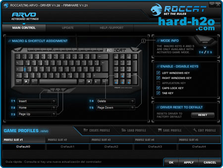 Ampliar Foto Teclado Roccat Arvo