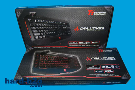 Ampliar Foto Teclados Gamer Tt eSports Challenger Series