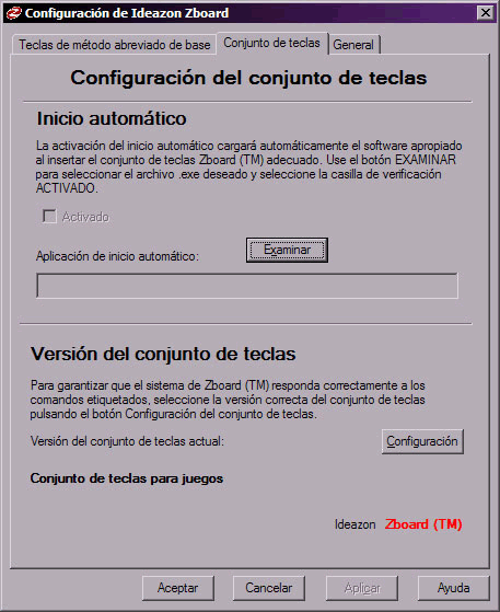 Teclado Zboard de fichas intercambiables