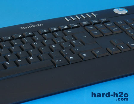 Ampliar Foto Teclado y ratón Rainbow Lux Slim Laser Desktop