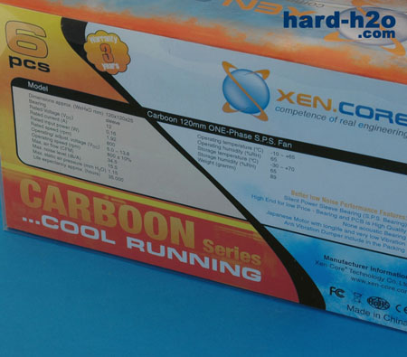 Ampliar Foto Ventiladores Xen.Core Carboon Series