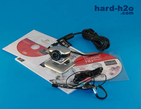 Ampliar Foto Webcam Hercules DualPix HD