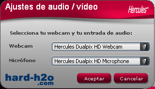 Ampliar Foto Webcam Hercules DualPix HD