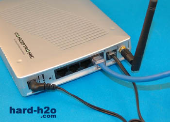 Ampliar foto Router WIFI ADSL Conceptronic  54Mbps