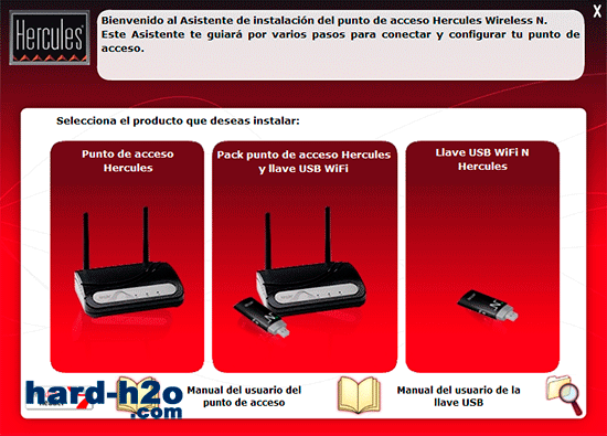 Ampliar Foto Punto de acceso Hercules Wireless N HWNAP-300