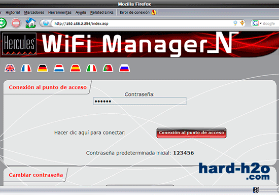 Ampliar Foto Punto de acceso Hercules Wireless N HWNAP-300