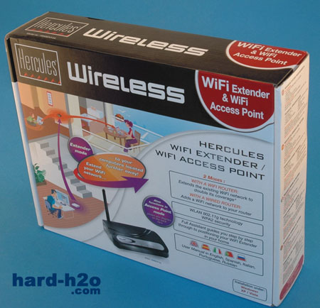 Ampliar Foto Punto de acceso Hercules WiFi Extender