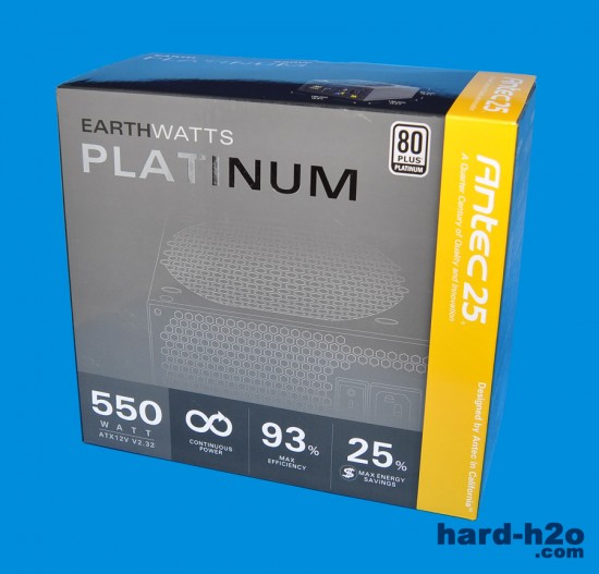 Ampliar foto Fuente de alimentación Antec Earthwatts Platinum 550