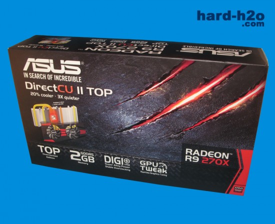 Ampliar foto Asus Radeon R9 270X DirectCu II Top