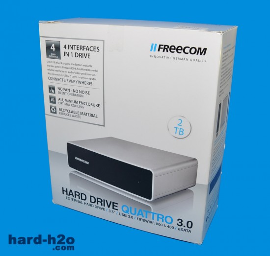 Ampliar foto Disco duro externo Freecom Quattro 3.0