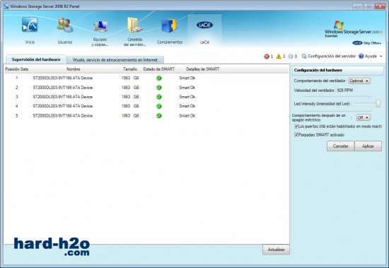 Ampliar foto NAS LaCie 5big Office+