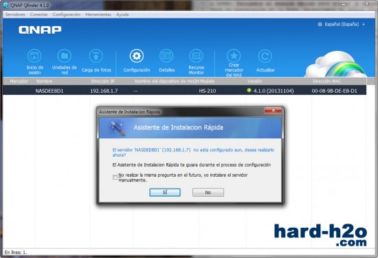 Ampliar foto QNAP HS-210