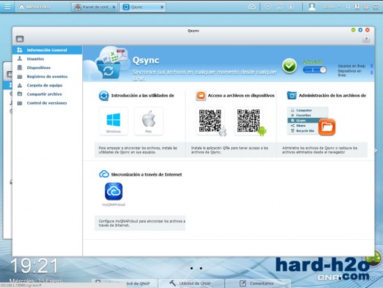Ampliar foto QNAP HS-210