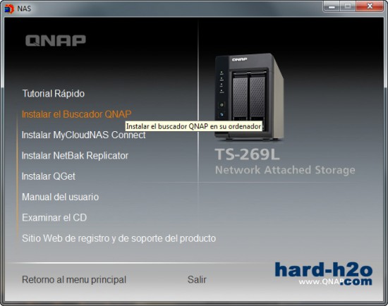 Ampliar foto NAS QNAP TS-269L