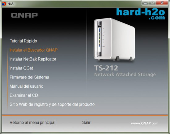 Ampliar foto Servidor NAS QNAP TS-212