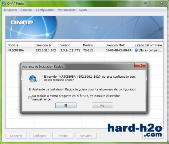 Ampliar foto Servidor NAS QNAP TS-212
