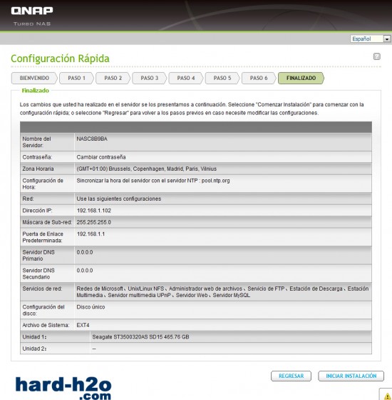 Ampliar foto Servidor NAS QNAP TS-212