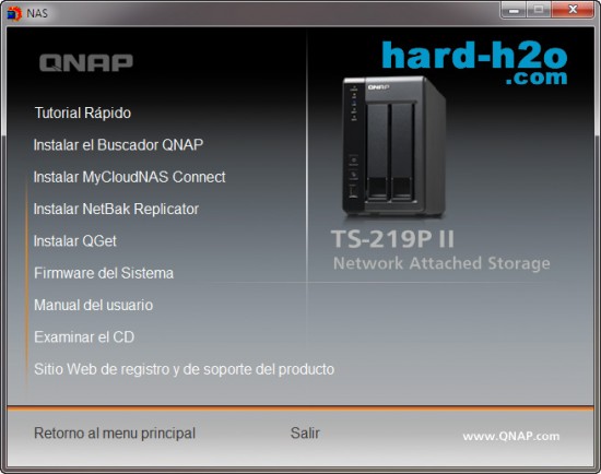 Ampliar foto NAS QNAP TS-219P II