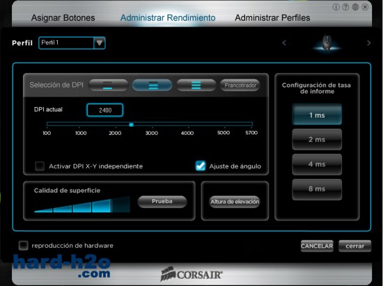 Ampliar foto Ratón Corsair Vengeance M65