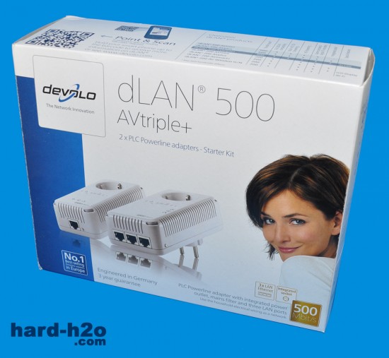 Ampliar foto Kit PLC Devolo dLAN 500 AVtriple+ Ampliar foto Kit PLC Devolo dLAN 500 AVtriple+