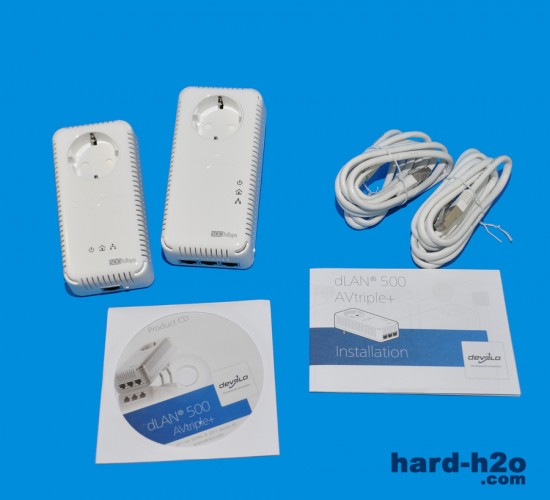 Ampliar foto Kit PLC Devolo dLAN 500 AVtriple+ Ampliar foto Kit PLC Devolo dLAN 500 AVtriple+