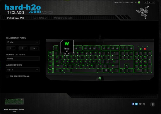 Ampliar foto Razer BlackWidow Ultimate 2013